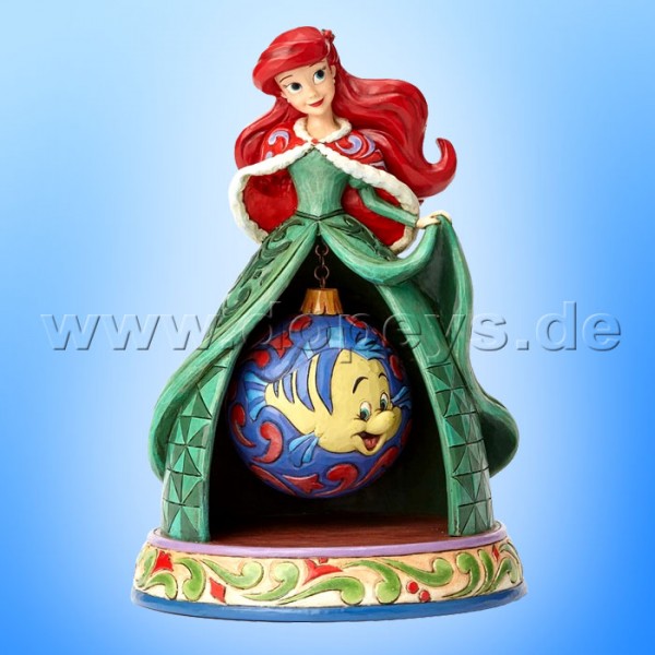 Disney Traditions / Jim Shore Figur von Enesco "Tidings Of Wonder (Weihnachts Arielle)" 4057943.