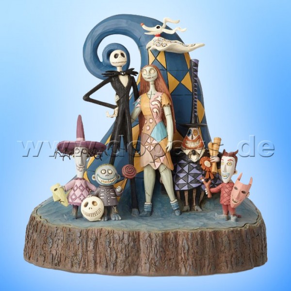 What A Wonderful Nightmare (Nightmare Before Christmas Baumstamm) Figur von Disney Traditions / Jim Shore - Enesco 6001287