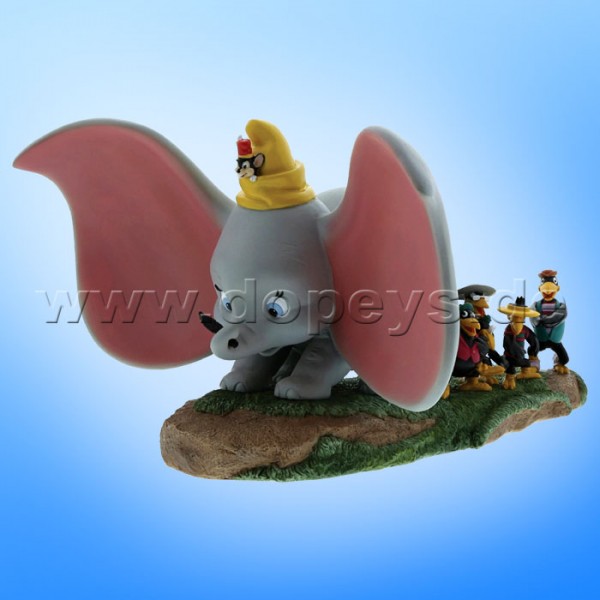 Disney Enchanting Collection from Enesco "Take Flight" (Dumbo, Timothy, Jim Crow & Brothers Figurine) A28729