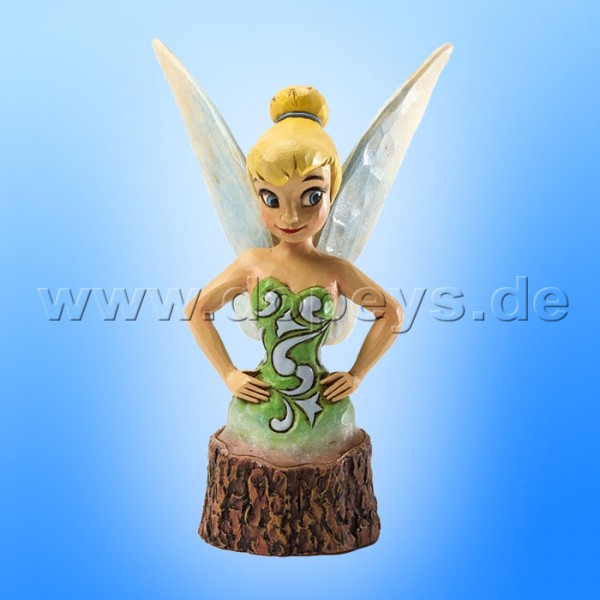 Disney Traditions / Jim Shore Figur von Enesco "Carved by Heart Baumstamm (Tinker Bell)" 4033292.