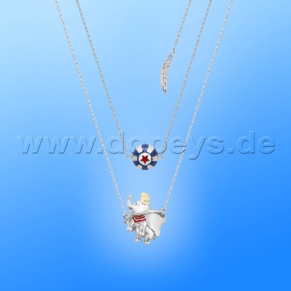 Disney Halskette - Zirkus Ball (Dumbo) in Weißgold von Couture Kingdom 12101261