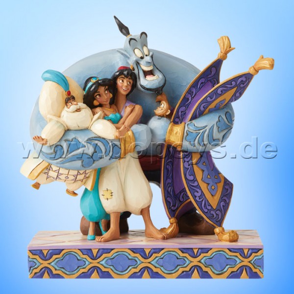 Group Hug! (Dschinni, Jasmin, Aladdin & Abu) Figur von Disney Traditions / Jim Shore - Enesco 6005967