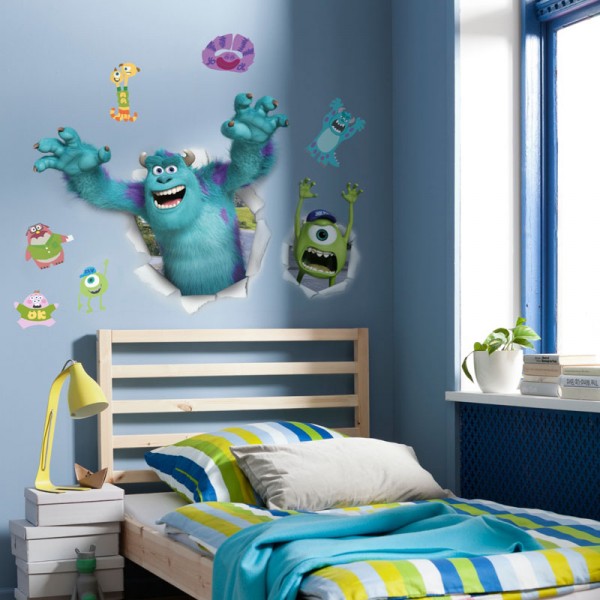 Disney Wandsticker / Wandaufkleber "Monster University"