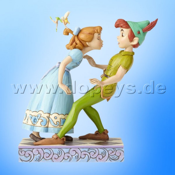 Disney Traditions / Jim Shore Figur von Enesco "An Unexpected Kiss (Peter & Wendy 65 Jahre Jubiläumsfigur)" 4059725