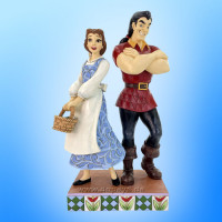 Disney Traditions - Belle & Gaston Figurine (Brilliant & Boorish) figurine by Jim Shore 6016342 Disney Traditions - Belle & Gaston Figurine (Brilliant & Boorish) figurine by Jim Shore 6016342