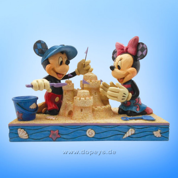 Disney Traditions / Jim Shore Figur von Enesco."Seaside Sweethearts (Mickey & Minnie Maus)" 4050413.