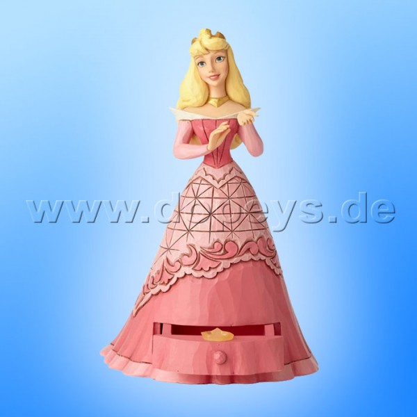 Disney Traditions / Jim Shore Figur von Enesco "Aurora’s Secret Charm (Aurora mit Schmuckkasten)" A29507