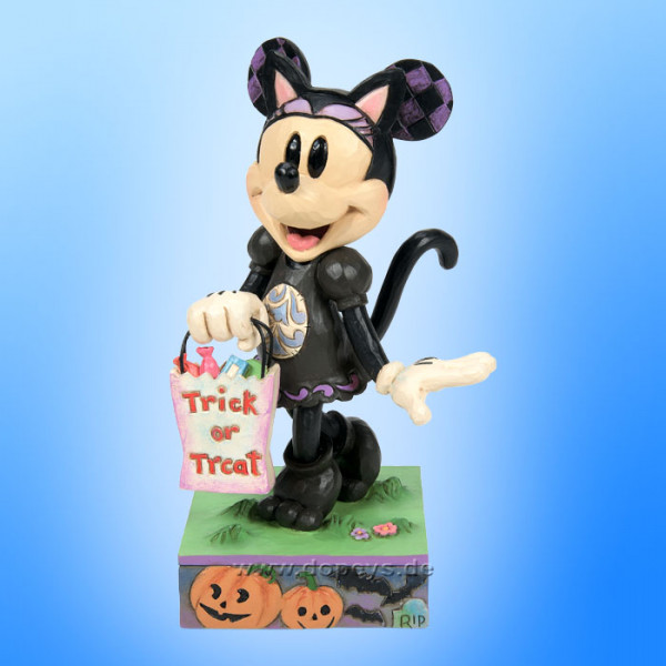 Disney Traditions - Minnie in Black Cat Costume (Cat n' Mouse) figurine by Jim Shore 6014354