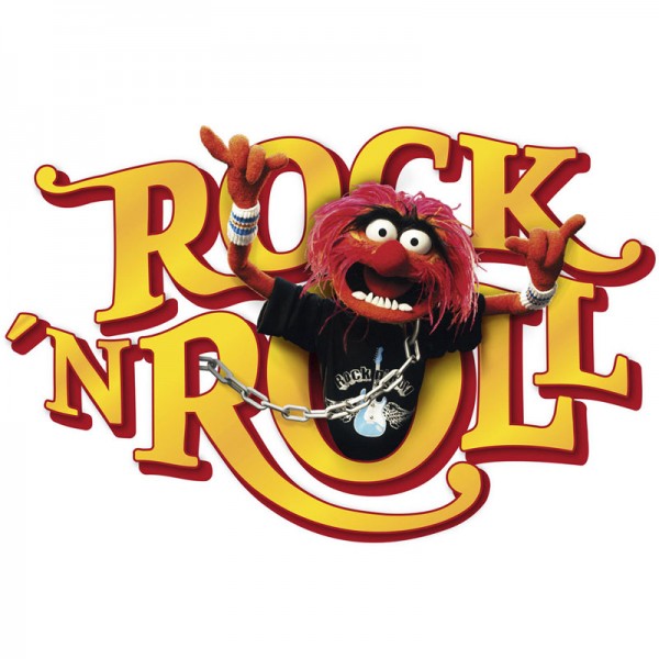 Disney Wandsticker / Wandaufkleber Muppets "Tier Rock‘n‘Roll"