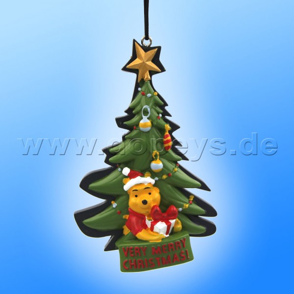 Kurt S. Adler - Disney "Very Merry Christmas" Winnie Puuh Relief Weihnachtsanhänger / Ornament DN35042