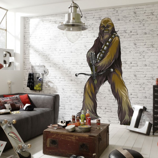 Star Wars Vlies Fototapete selbstklebend "Star Wars XXL Chewbacca" 127cm x 200cm