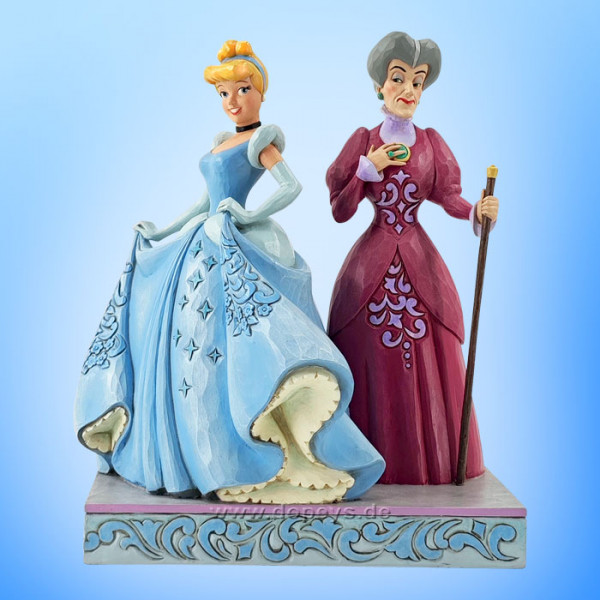 Disney Traditions - Cinderella & Lady Tremaine, Good vs. Evil (Cruel And Compassionate) figurine by Jim Shore 6014324