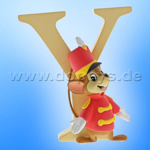 Enchanting Disney Collection - Buchstabe "Y" - Timothy Q Maus Figur von Enesco A29570