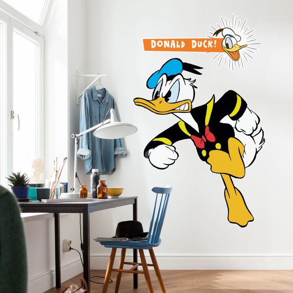 Disney Vlies Fototapete selbstklebend Donald Duck "Donald Angry XXL" 127cm x 200cm