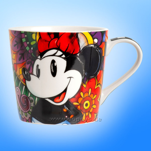 Disney Kaffeetasse / Kaffeebecher "Minnie Maus" Forever & Ever im italienischen Design 103002