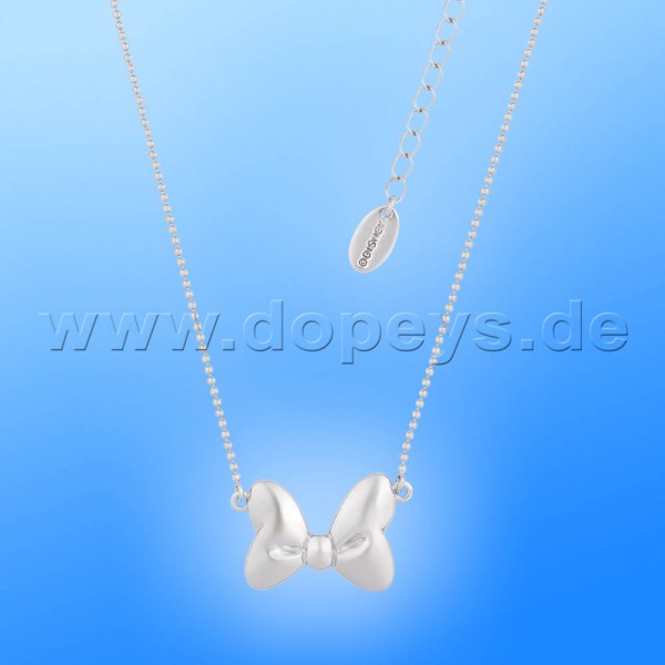 Disney Halskette - Schleife (Minnie Maus) in Weißgold von Couture Kingdom 12100951