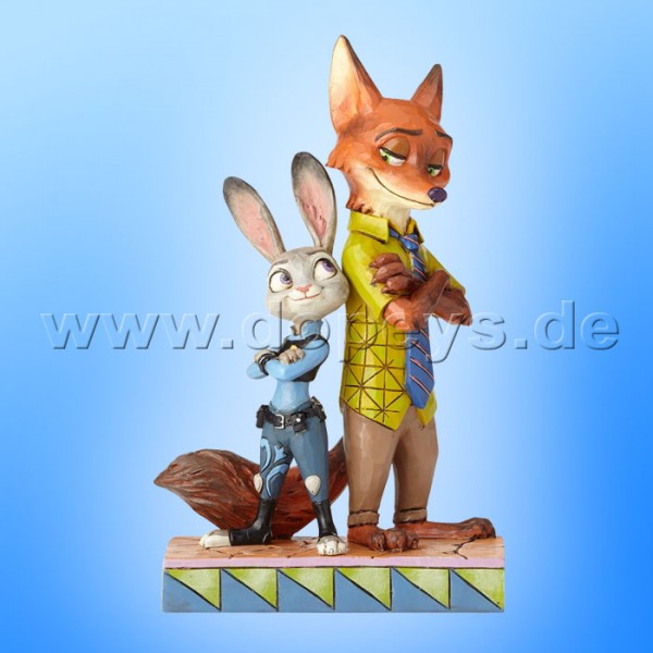 Disney Traditions / Jim Shore Figur von Enesco "Partners In Crime-Fighting (Zoomania Judy & Nick)" 4057956