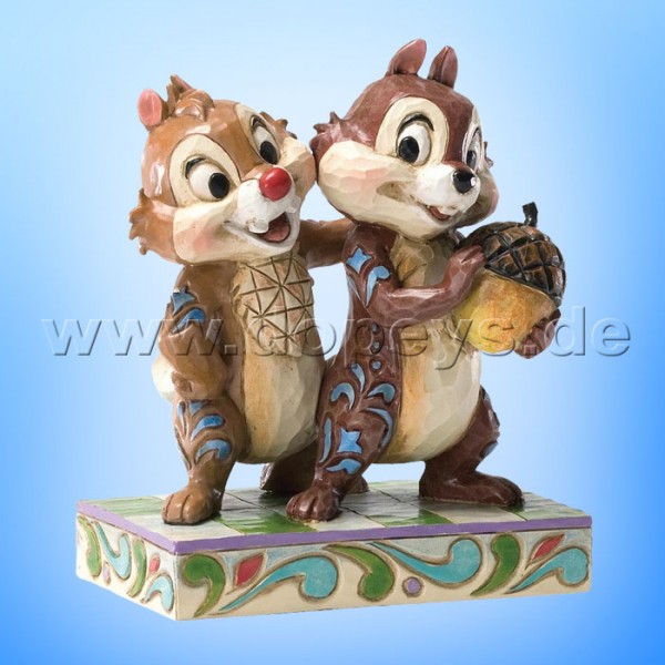 Disney Traditions / Jim Shore Figur von Enesco. "Nutty Buddies (Chip & Chap)" 4031475.