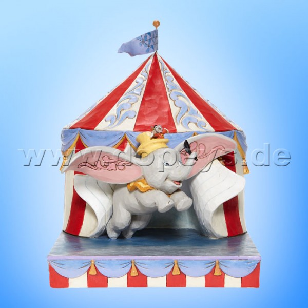 Disney Traditions - Over the Big Top (Dumbo fliegt aus dem Zelt) von Jim Shore 6008064