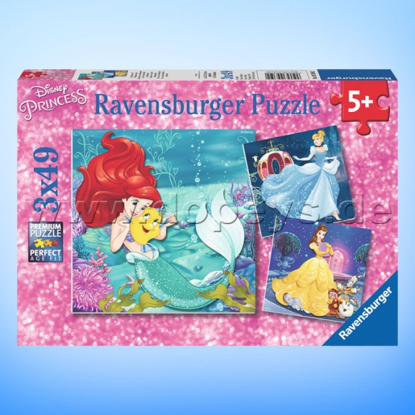 Disney Puzzles "Abenteuer der Prinzessinnen" von Ravensburger 09350