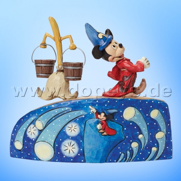 Disney Traditions / Jim Shore Figur von Enesco "Summoning the Stars (Fantasia 75 Jahre Jubiläumsfigur)" 4043653.