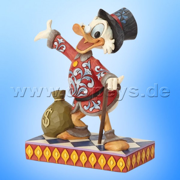 Treasure Seeking Tycoon (Dagobert Duck) Figur von Disney Traditions / Jim Shore - Enesco 6001285