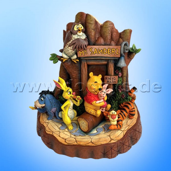 Disney Traditions - Hundred-Acre Pals (Winnie Puuh & Freunde Baumstamm) von Jim Shore 6010879