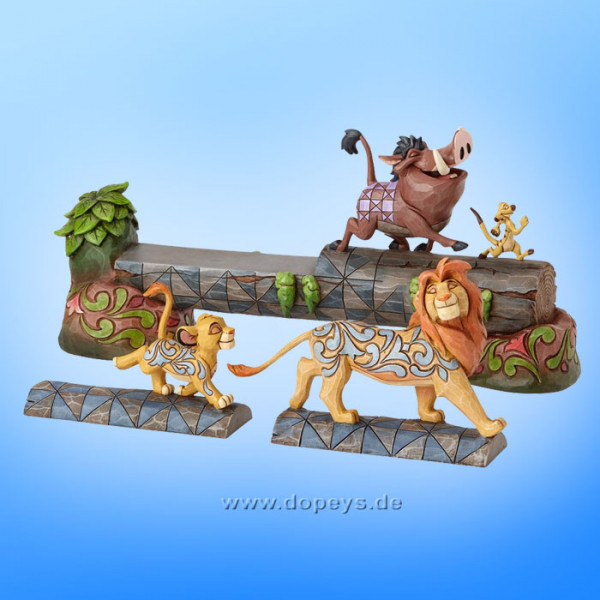 Disney Traditions / Jim Shore Figur von Enesco "Carefree Camaraderie (Simba, Timon & Pumbaa)" 4057955.