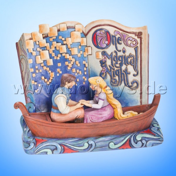 Disney Traditions / Jim Shore Figur von Enesco. "One Magical Night (Rapunzel Märchenbuch)" 4043625.