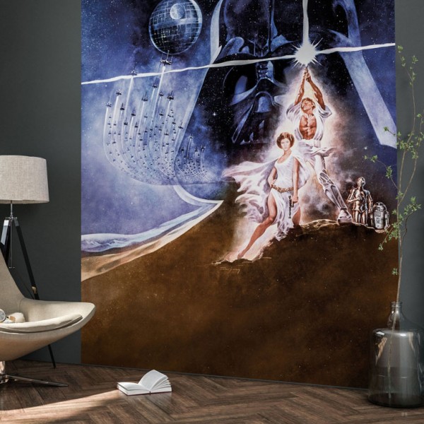 Star Wars Vlies Fototapete "Star Wars Poster Classic2" 2,00m x 2,50m