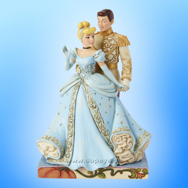 Disney Traditions Figur - Cinderella & Prinz Charming (A Fairytale Love) von Jim Shore 6015016