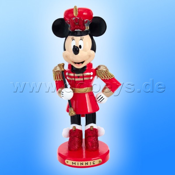 Kurt S. Adler - Disney Nussknacker "Minnie Maus" als Spielmannszug-Stabführer DN6202L
