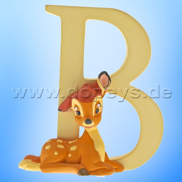 Enchanting Disney Collection - Letter "B" - Bambi figurine by Enesco A29547