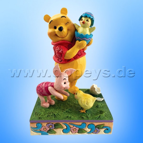 Disney Traditions - A Spring Surprise (Winnie Puuh & Ferkel mit Osterküken) von Jim Shore 6010103