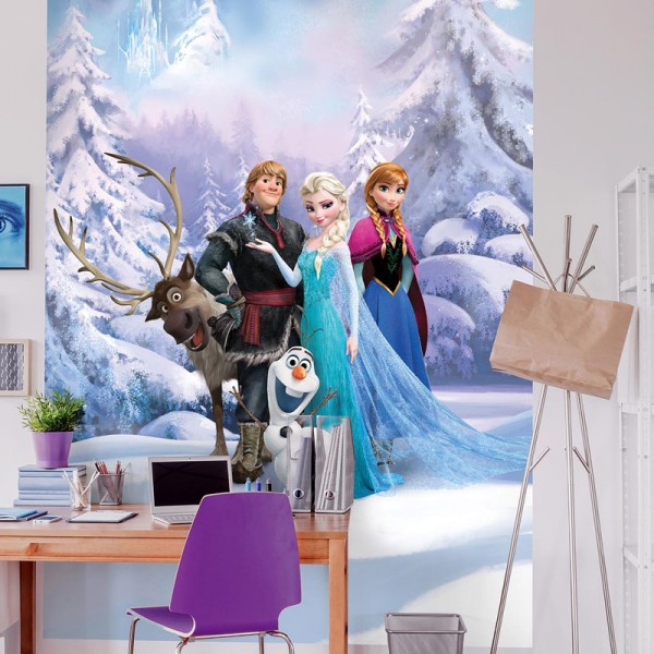 Disney Fototapete Die Eiskönigin "Frozen Winter Land"