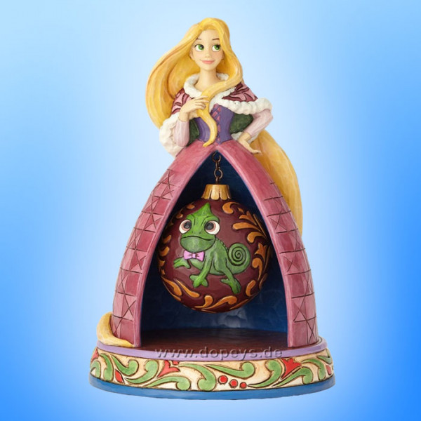 Disney Traditions / Jim Shore Figur von Enesco "Tidings Of Joy (Weihnachts Rapunzel)" 4057944.