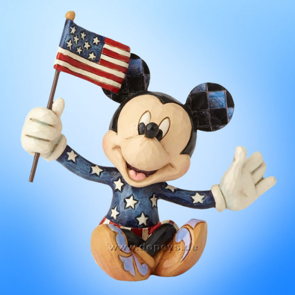Disney Traditions - Mini Patriotic Mickey figurine by Jim Shore 4056743