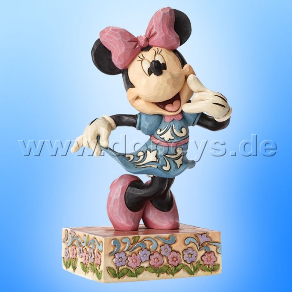 Disney Traditions / Jim Shore Figur von Enesco. "Call Me (Minnie Maus)" 4049638.