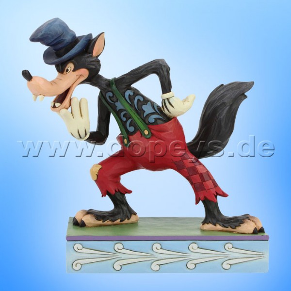 I'll Huff and I'll Puff! (Der große böse Wolf) Figur von Disney Traditions / Jim Shore - Enesco 6005973