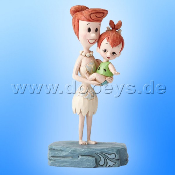 The Flintstones / Jim Shore figurine from Enesco "Beautiful Bond (Wilma with Pebbles Flintstone)" 4051594.