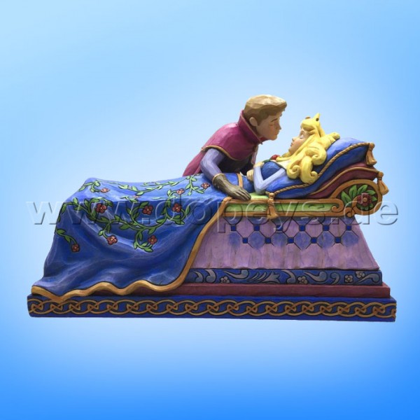 Disney Traditions / Jim Shore Figur von Enesco "The Spell Is Broken (Dornröschen's Kuss)" 4056753.