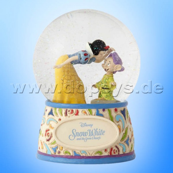 Sweetest Farewell (Schneewittchen mit Seppl Schneekugel) Figur von Disney Traditions / Jim Shore - Enesco 4060098