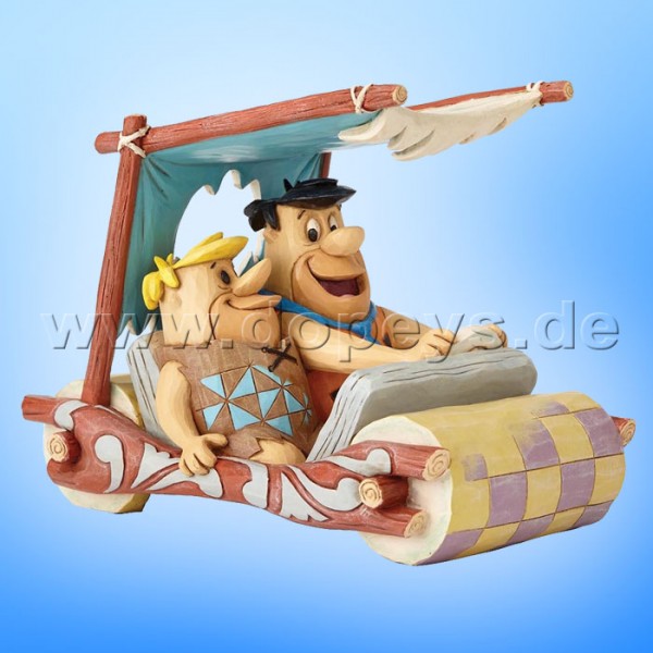 The Flintstones / Jim Shore figurine from Enesco "Bedrock Buddies (Fred Flintstone and Barney Rubble)" 4051596.