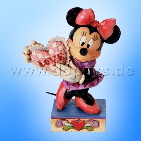 Disney Traditions / Jim Shore Figur von Enesco "Sweetheart Diva (Minnie Maus mit Lippenstift)" 4026085.
