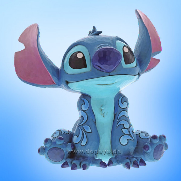 Disney Traditions / Jim Shore Figur von Enesco "Big Trouble (Stitch, sehr groß)" 6000971