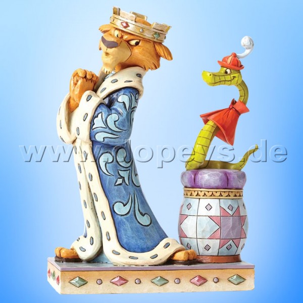 Disney Traditions / Jim Shore Figur von Enesco "Royal Pains (Prinz John & Sir Hiss)" 4050418.