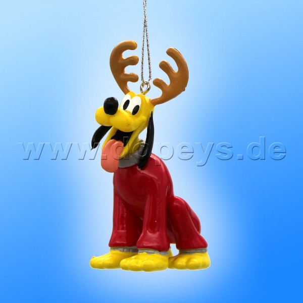 Kurt S. Adler - Disney "Pluto als Rentier" - Weihnachtsbaumanhänger / Ornament DN37005