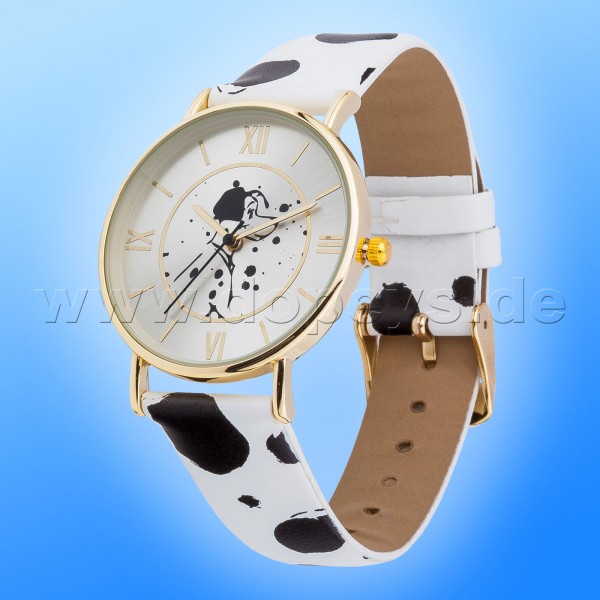 Disney Watch "101 Dalmatians" Elegant Premium Collector Clock