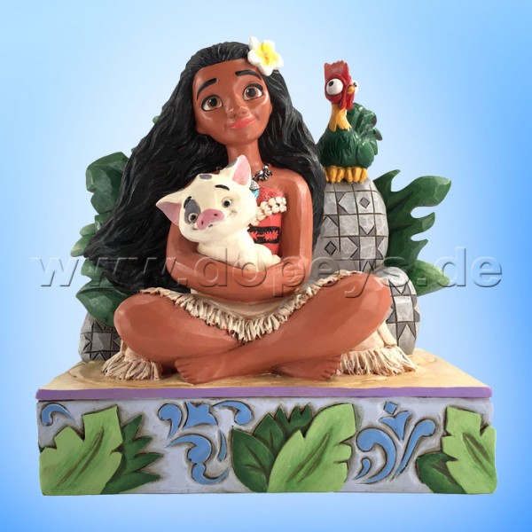 Disney Traditions - Welcome to Motunui (Vaiana mit Pua & Hei Hei) von Jim Shore 6008078