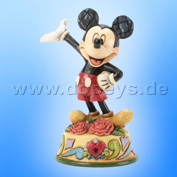 Disney Traditions / Jim Shore Figur von Enesco "Januar (Mickey Maus)" 4033958.